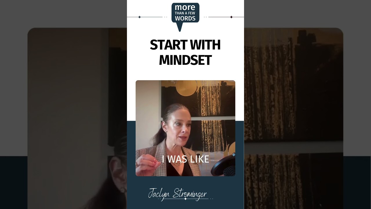 Mindset Matters: | Jaclyn Strominger