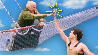 Trapeze with my new best friend