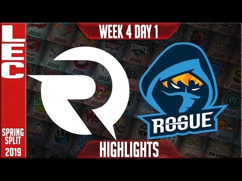 OG vs RGE Highlights | LEC Spring 2019 Week 4 Day 1 | Origen vs Rogue