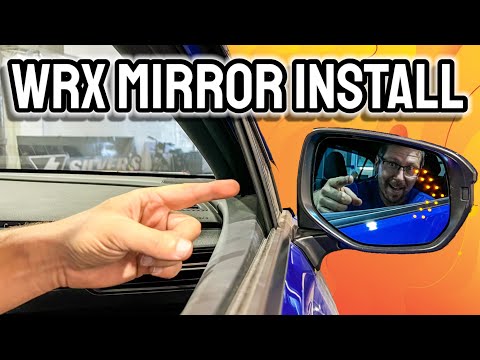 How to Install Noble NBS Wide Angle Mirrors with Turn Signals on 2022+ Subaru WRX