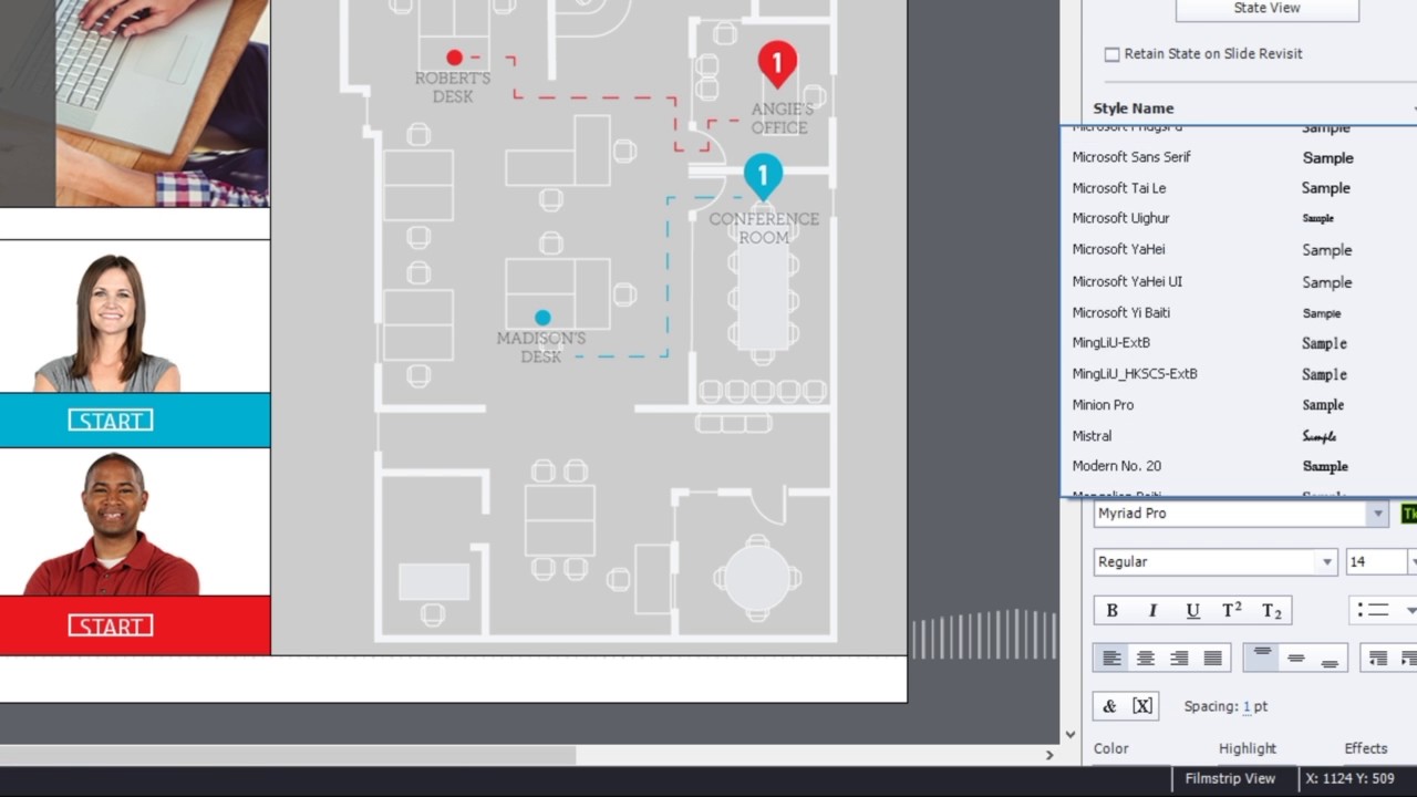 Adobe Captivate & Typekit Integration