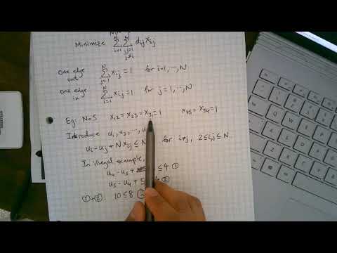Traveling Salesman as an Integer Programming Problem