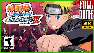 Naruto: Clash Of Ninja Revolution 3 (Modded) | Story Mode Gameplay Walkthrough [Dolphin - 4K]