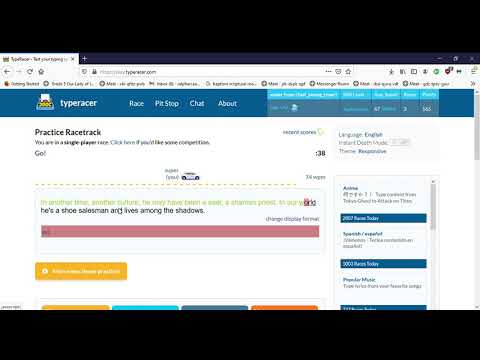 Reaching 78 WPM because I can