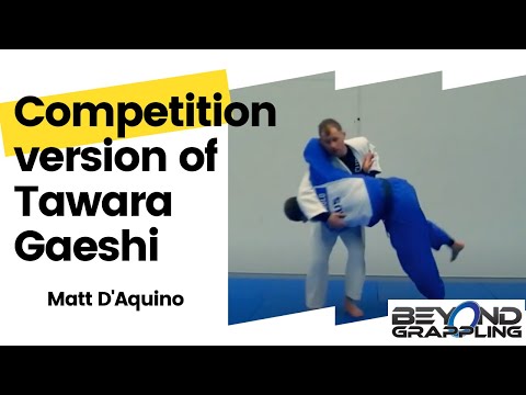 Tawara Gaeshi by Matt D'Aquino — judo technique demonstration