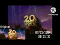 07 15 1994 Comparation 20th Century Fox