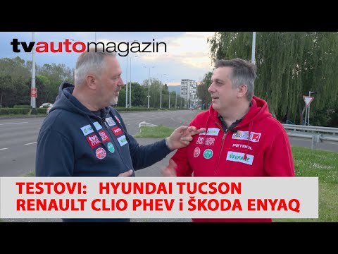 TV Automagazin S10 36 - test: Hyundai Tucson i Renault Captur, predstavljamo Škodu Enyaq i eMustang!