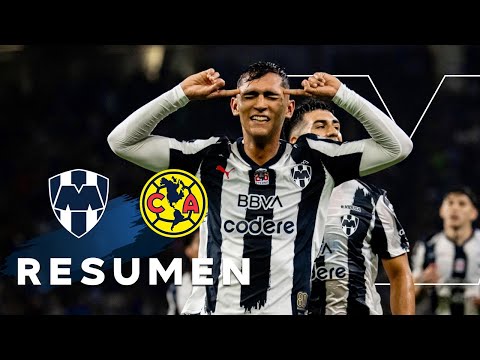 Highlights 📹 Monterrey 2 - 0 América - 🔥A resounding victory in the first leg of the quarterfinals!🔥