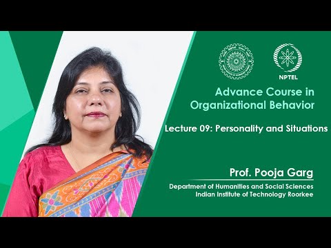 Advance Course in Organizational Behavior Promo Video By Prof Pooja Garg