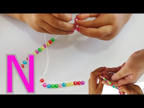 ABC Learning english alphabet | Making a ABC Learning bracelet for my father | ABC Song
