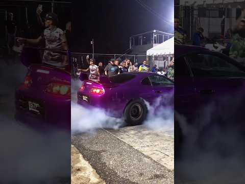 Devil Supra 1500+hp burnout🔥