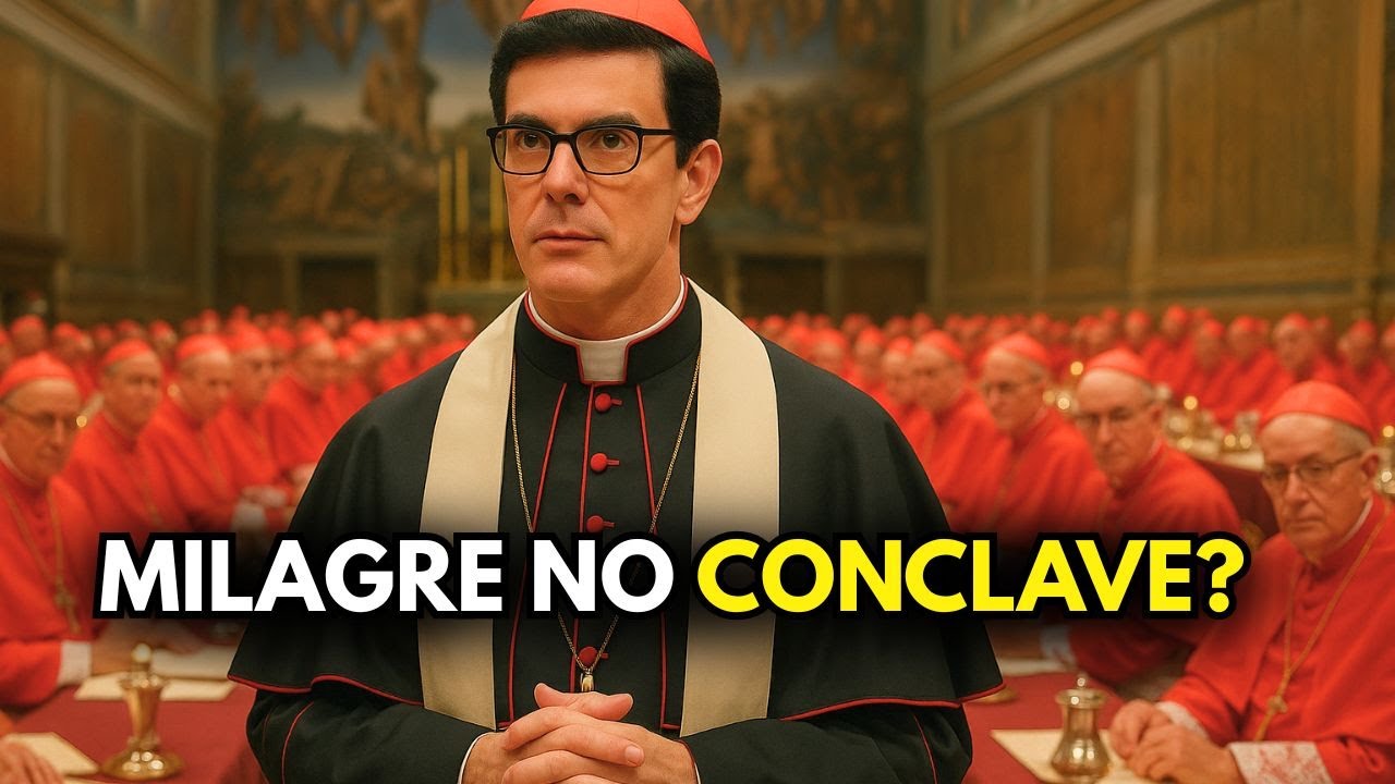 PADRE MANZOTTI ROMPE O PROTOCOLO DO CONCLAVE… E ANUNCIA UM MILAGRE!
