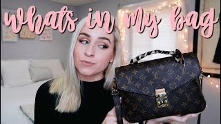 Whats in my Bag? Louis Vuitton Pochette Metis &amp; Review