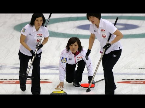 CURLING: JPN-CHN Women Semi 2 Pacific-Asia Curling Chps 2014 - HIGHLIGHTS