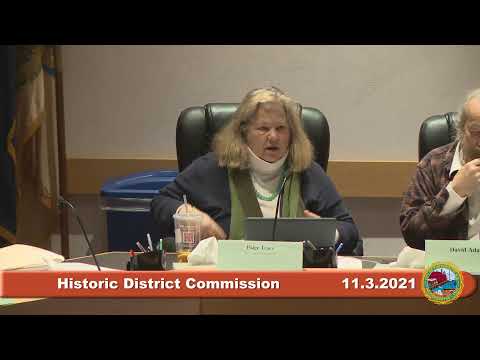 11.3.2021 Historic District Commission