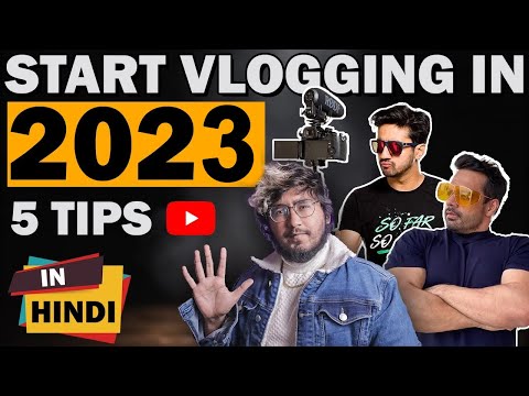 How To Be a Vlogger on YouTube in 2023 | Tips To Vlog Like Mumbaikar Nikhil, Flying Beast (HINDI)