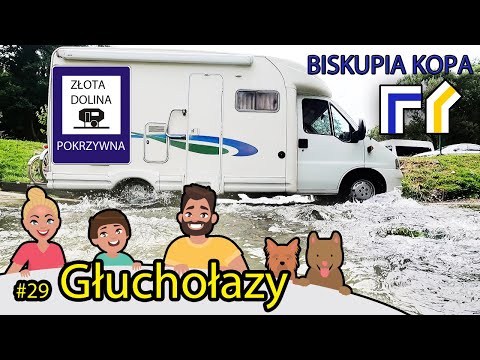Głuchołazy - skąd się wziął PRYSZNIC? Przez rzekę na camping. Vlog #29
