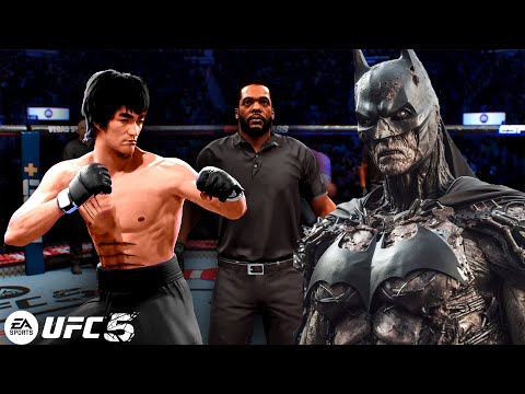 UFC 5 | Bruce Lee vs. Batman Zombie (EA Sports UFC 5)