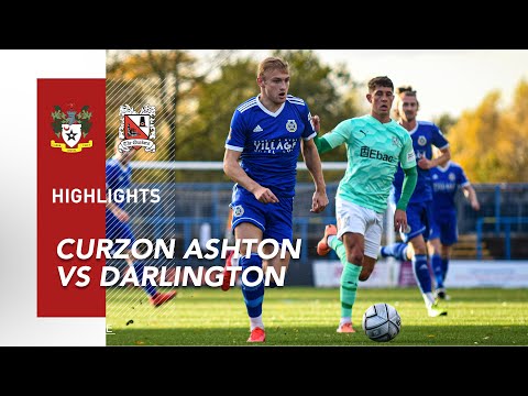 Curzon Ashton 0-3 Darlington - National League North - 2020/21