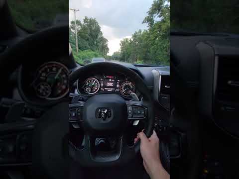 2021 ram trx first launch 0-60 3.9 seconds   (Closed road)