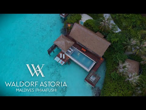 Waldorf Astoria Maldives Ithaafushi - $2,500/Night Overwater Villa Tour