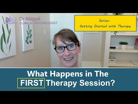 What happens in the first session?