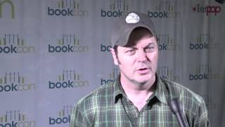 Nick Offerman talks GUMPTION at BookCon 2015 Video