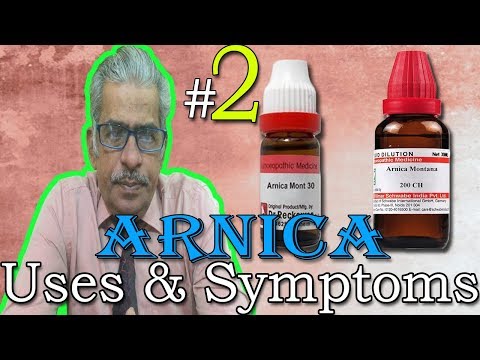 Arnica in Hindi (Part 2) - Uses & Symptoms in Homeopathy by Dr P. S. Tiwari