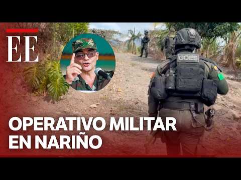 Mueren siete presuntos disidentes de las Farc de “Mordisco” en operación militar en Nariño