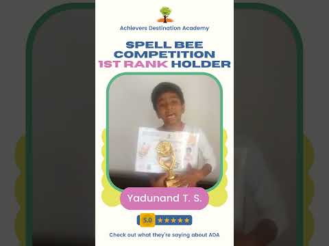 ADA International Spell Bee Competition 2025-2026 in Bangladesh