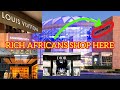 Africa's Luxurious Designer Stores | Diamond Walk in Sandton City Mall | South Africa.