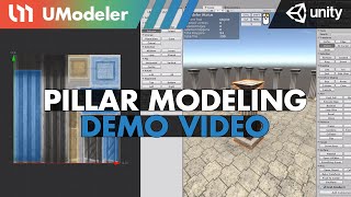 Pillar Modeling with UModeler 2.0 in Unity