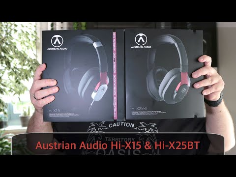 Austrian Audio Hi-X15 & Hi-X25BT im Test - Preis-/Leistungsknaller und dazu sehr guter Klang