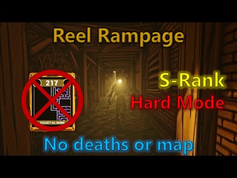 Reel Rampage | Hard Mode, S-Rank, No Deaths, No Map | Shift in the Master's Pen (fan-game)