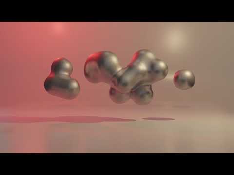 Cool Metaball Animation made with Blender 2.8