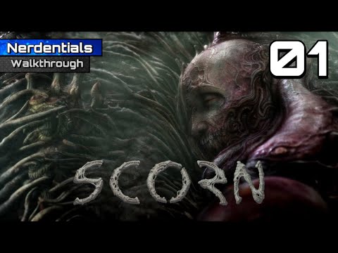 SCORN Walkthrough Gameplay | Part 1 | INTRO (FULL GAME)