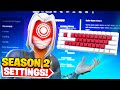 BEST Season 2 PC Keyboard & Mouse Settings, Sensitivity + Keybinds In Fortnite!