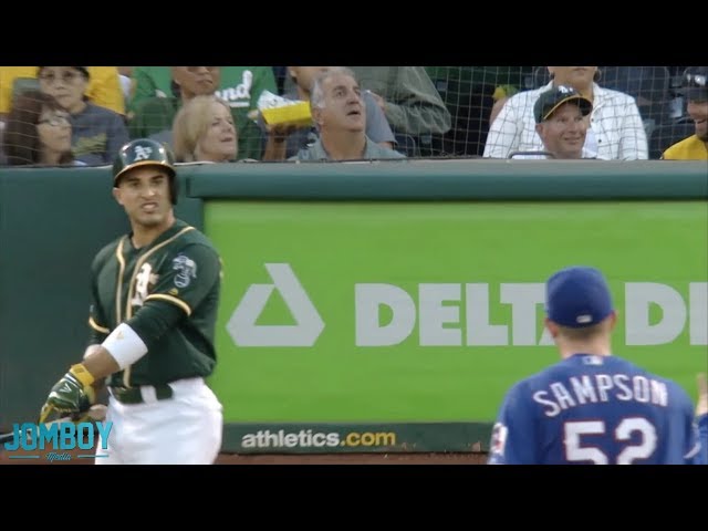 Ramón Laureano and the Oakland A's get into a little dust up, a breakdown