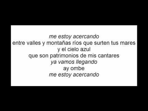 Mi pueblo natal grupo niche con letra