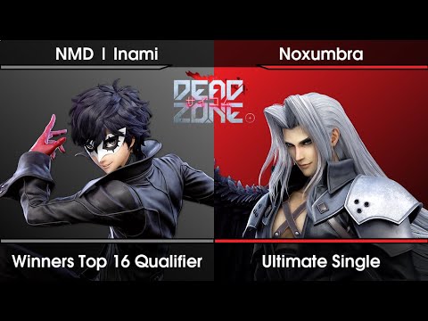 DEAD ZONE Winners Top 16 Qualifier - Inami (Joker) Vs. Noxumbra (Sephiroth) SSBU Ultimate Tournament