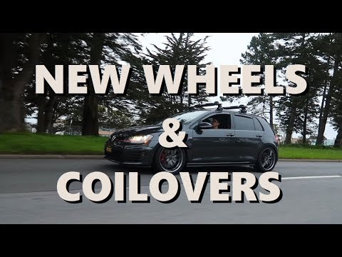 BC Coilovers & Niche Wheels on a Mk7 GTI
