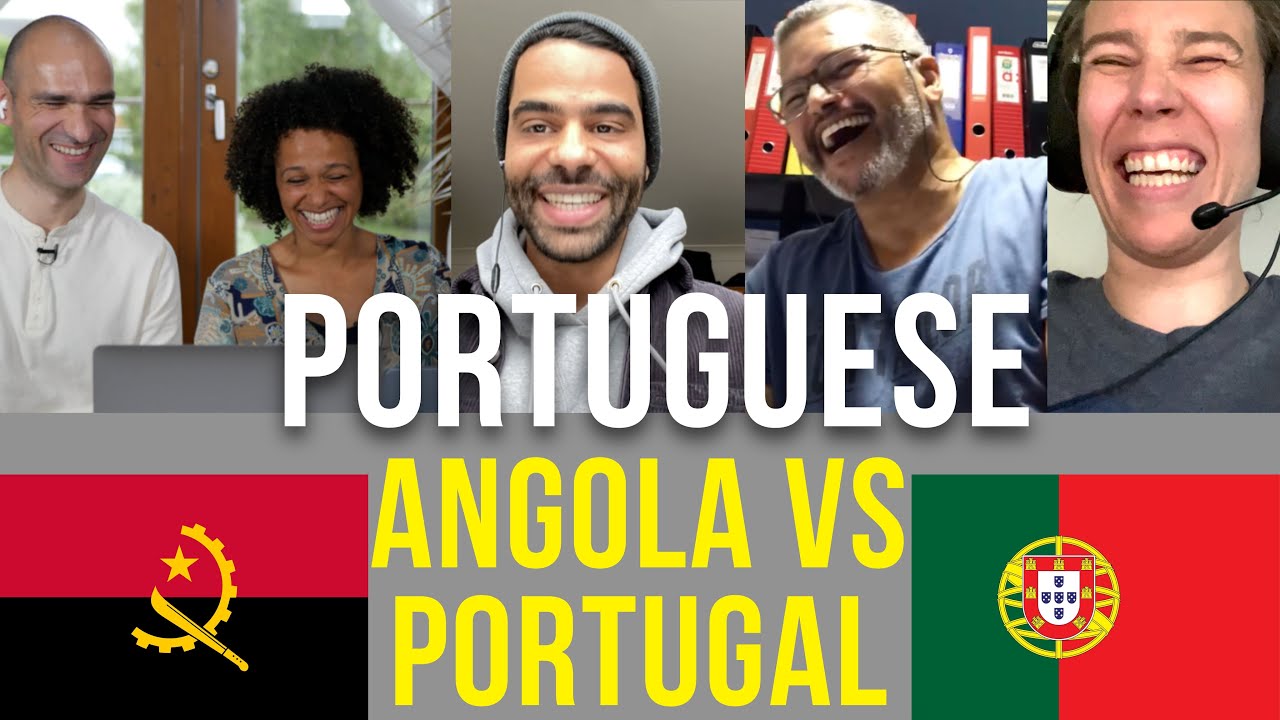 Angolan Portuguese VS Portuguese from Portugal [EN & PT Subtitles]