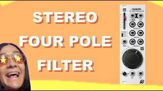 Video thumbnail for Xaoc Devices Zagrzeb //A Stereo Four Pole Filter With a Giant Satisfying Knob by JAde Wii