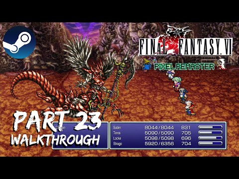 [Walkthrough Part 23] Final Fantasy 6: The Ultimate 2D Pixel Remaster (Steam) No Commentary