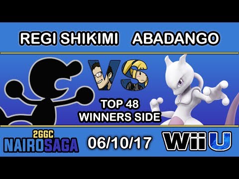 2GGC: Nairo Saga - SF RG | Regi Shikimi (Game & Watch) Vs. LG | Abadango (Mewtwo) - Top 48 Winners