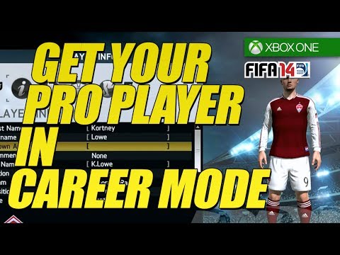 FIFA 14 Tutorial | How to put your PRO in Career Mode