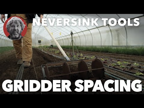 Spacing Plants on a Bed - Using The Gridder