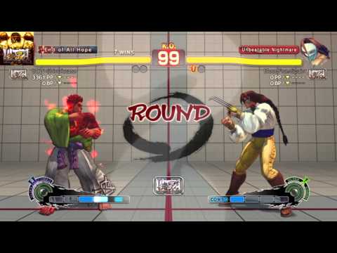 USF4 - BCW_ShinDictator (Evil Ryu) Vs BloodFromSpain (Vega)