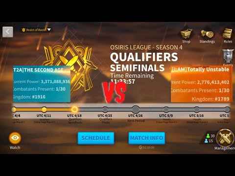 Osiris League -T2A vs I:AM