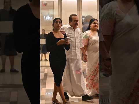 ഭാര്യയും മകളുമൊത്ത് സായി കുമാർ #saikumar #bindhupanicker #kalyani